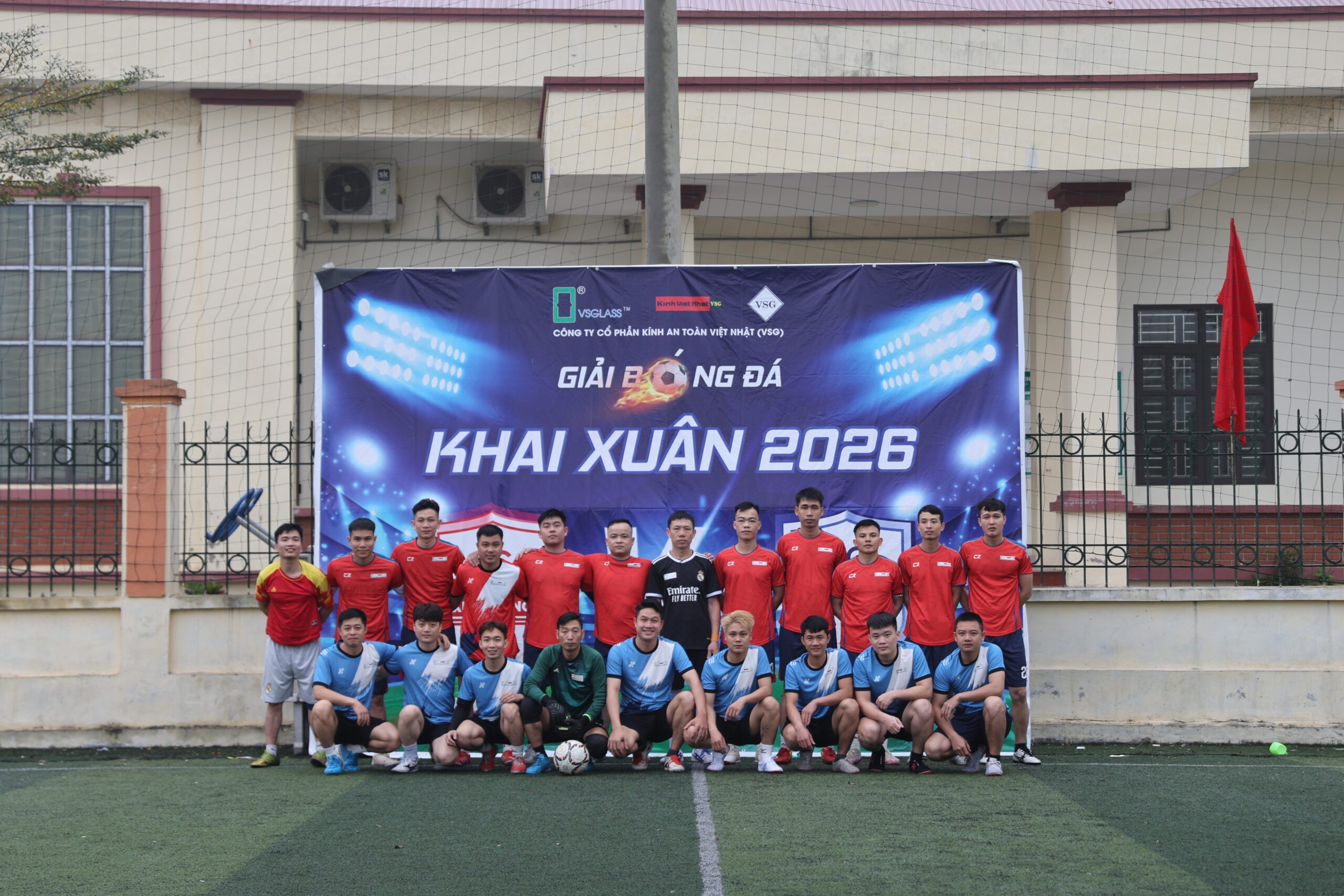 Giải bóng đá khai xuân 2026 – cup vsg lần iv trong khuôn khổ chương trình khai xuân