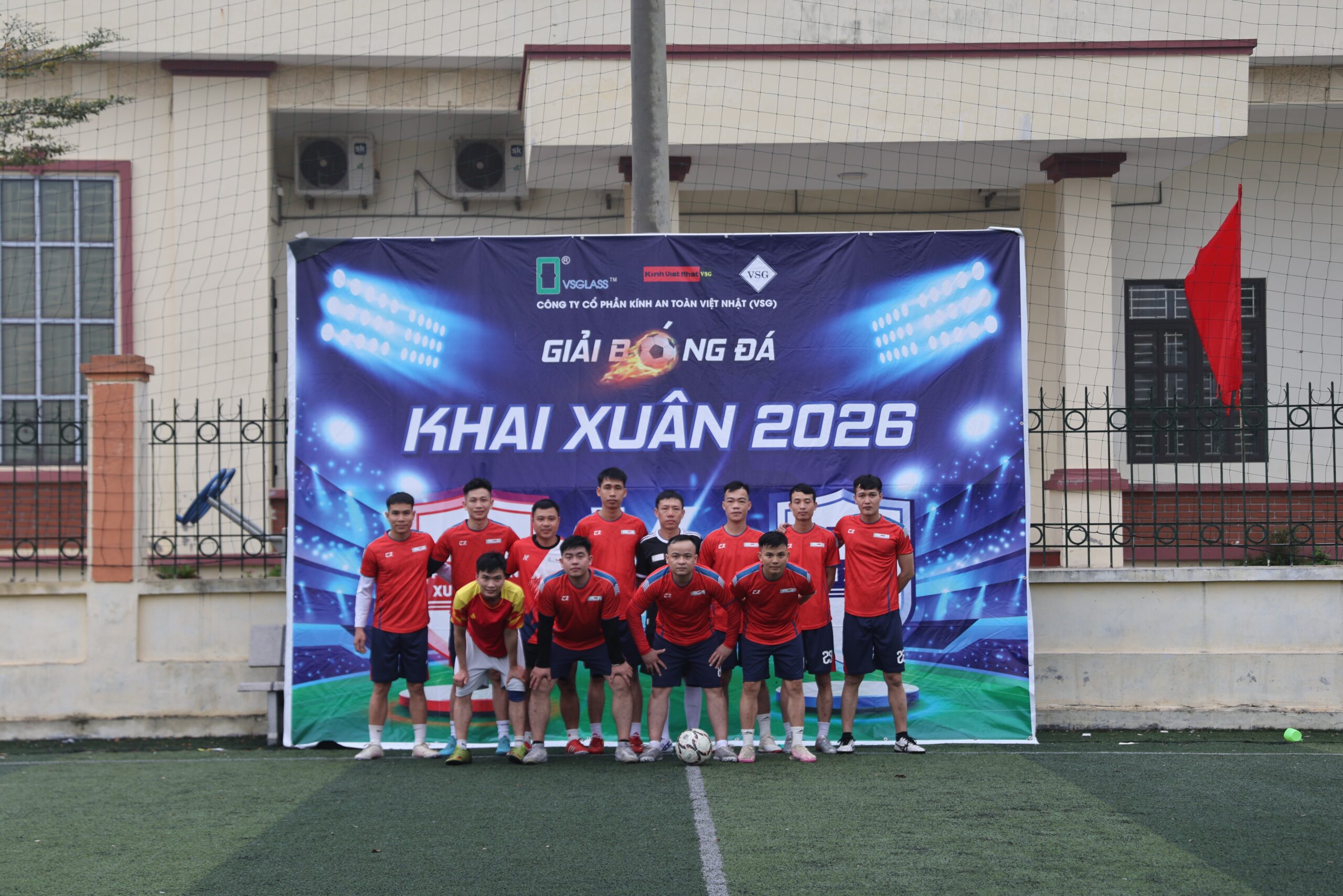 Giải bóng đá khai xuân 2026 – cup vsg lần iv trong khuôn khổ chương trình khai xuân