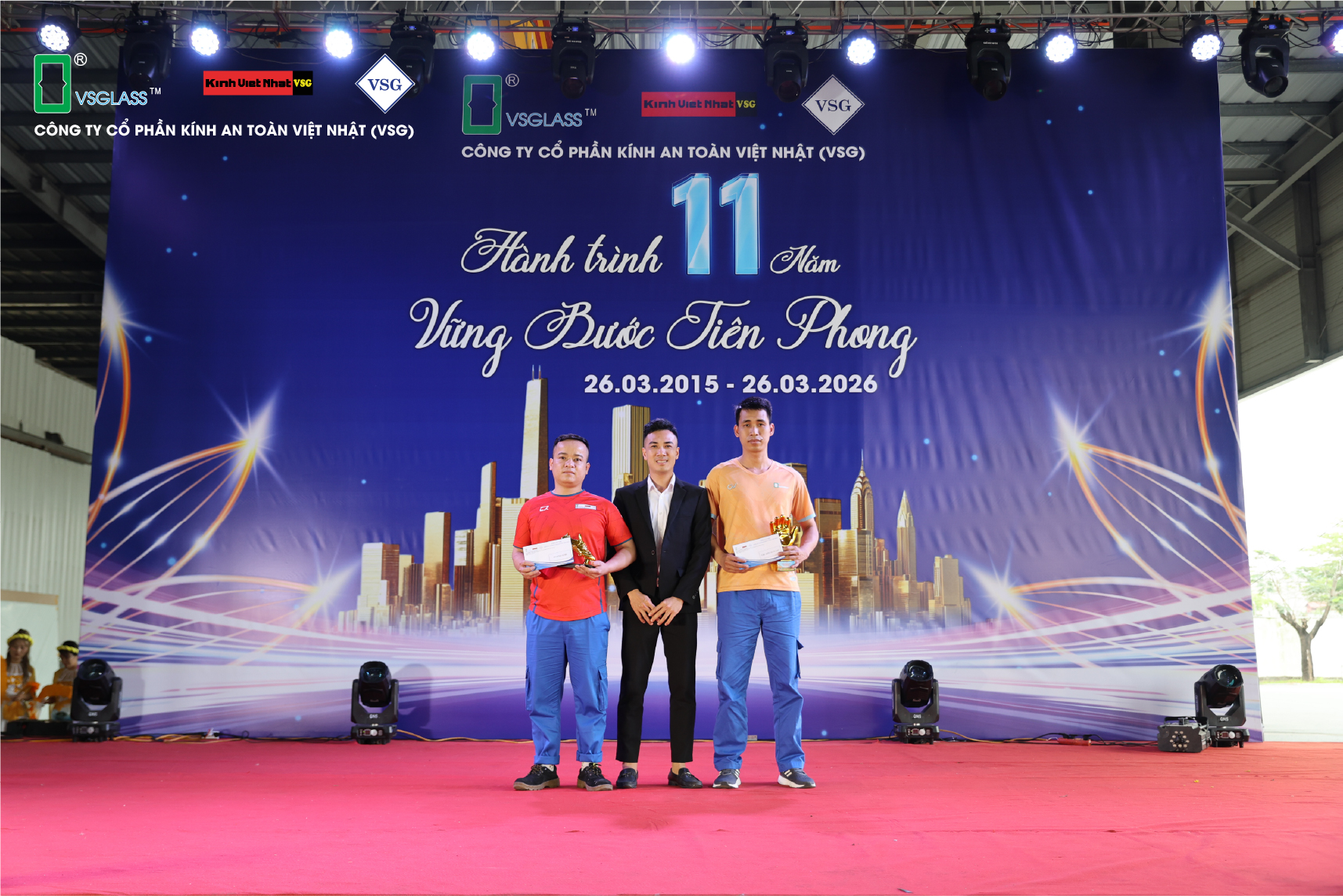 Giải bóng đá tứ hùng lần thứ IV chào mừng ngày kỷ niệm 11 năm thành lập công ty.
