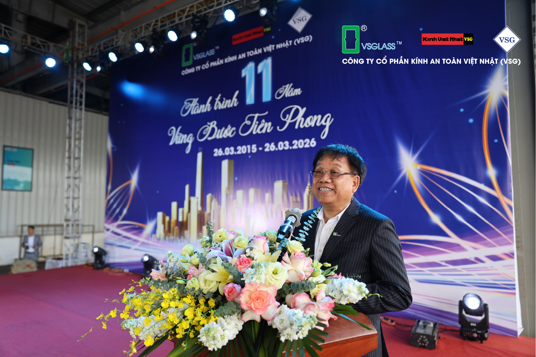 Chú Nguyễn Quang Hoàng – Chủ tịch Hội đồng Quản trị.